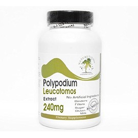 Polypodium Leucotomos Extract 240mg ~ 200 Capsules - No Additives ~ Naturetition Supplements