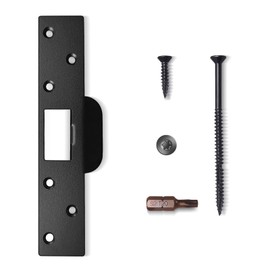 MOSECYOU Extra Long Door Strike Plate 7", Heavy Duty Version, Oversized Striker to Repair Damaged Worn Frame/Slot/Jamb, Large Hole to Fix Latch Sticking, Security Reinforcement Plate