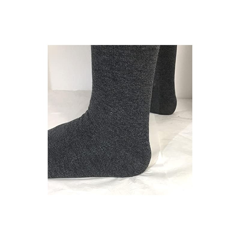 Men's 5 Toe High Socks, 3 Pairs Set, 100% Cotton