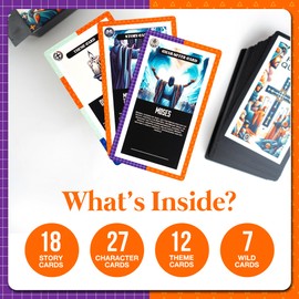 Faith Quest - Bible Card Game - Educational Bible Games for Kids & Family, Interactive Youth Group Games, Christian Games - Religious Card Game - Explore Stories, Characters, and Themes of The Bible