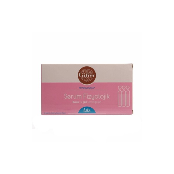 Gifrer Serum Fizyolojik 5 ml 20 Flk