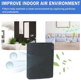 TOKDOOT Cut to Fit Carbon Air Filter,Replacement Charcoal Filters,Carbon Pad Pre Filter, Pre Filter Carbon Sheet for Air Purifier,Pack of 1, 16x48