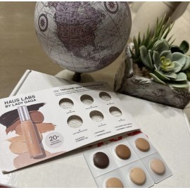 Lady Gaga HAUS LABS BY LADY GAGA Triclone Skin Tech Concealer  ~ Sample Card ~ 6 Shades Q1