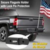 Tanfix Hitch Mount Flagpole Holder, Heavy-Duty Flag Pole Holder for