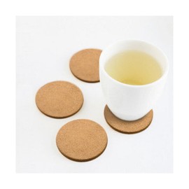 /Everyone&#39;s Factory Cork Coasters Round 80x5mm R 10 pieces, 1 set of Cork Coasters Round 80x5mm R 10 pieces / /모두의팩토리 코르크 컵받침 원형 80x5mm R 10개 1세트, 코르크 컵받침 원형 80x5mm R 10개 1세트