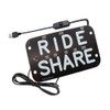 YSY LED Car Window Accessory Sign RIDESHARE for Ride Share