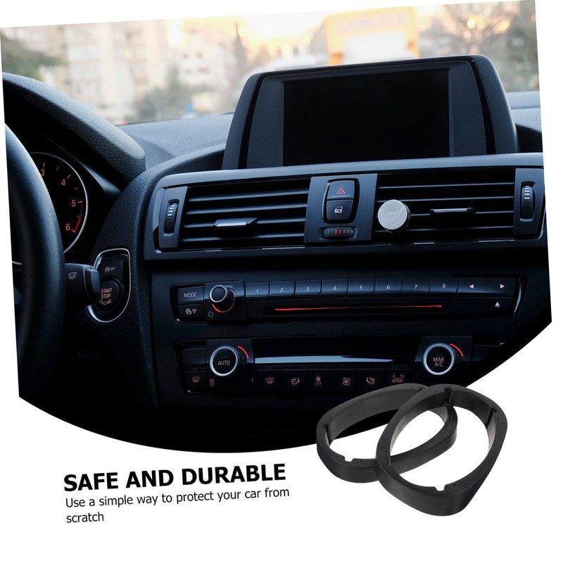 NOLITOY 2pcs Speaker Fixing Gaskets for Car Audio Lightweight Washer