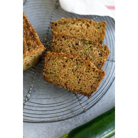 Fresh Zucchini Bread Loaf