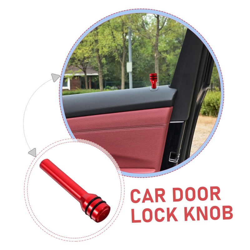 Alipis Car Door Lock Knobs Door Lever Lock Pull Pins