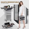 Neceser 4 Nivel Maletín Cosmetiquera Profesional Maquillaje