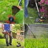 Nuyoah Replacement Blade Grass Trimmer Blade Pack of 120 for