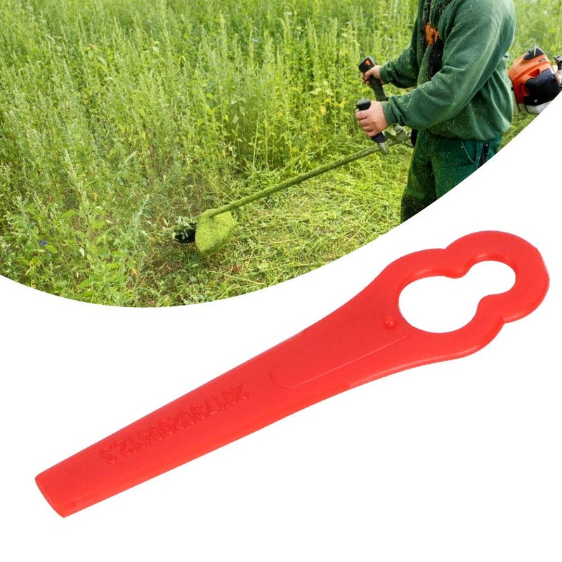 Annadue 40Pcs Plastic Cutters Blades Replacement for Cordless Grass Trimmer