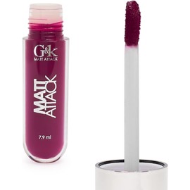 Labial líquido, Lip Gloss Mattatack Mate, GK, GKLM10, Acabado mate y metálico, Larga duración, Secado rápido, No reseca, Alta pigmentación, Color
