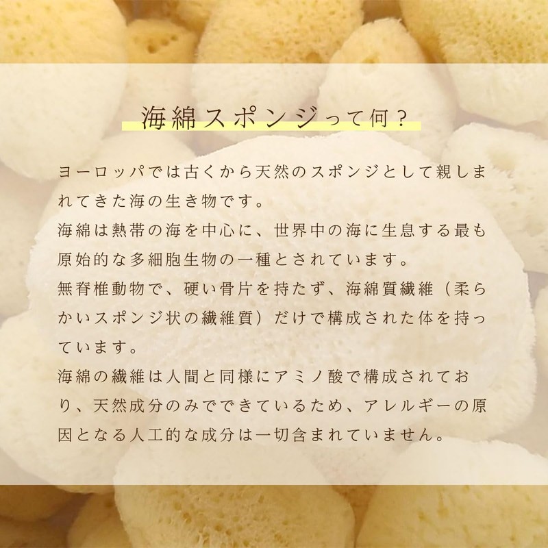 Natural Sea Sponges Silk Seeds, Approx. 2.0 inches (5 cm),