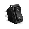 30 Amp DPDT Momentary Switch On-Off-Momentary On Rocker Switch 6