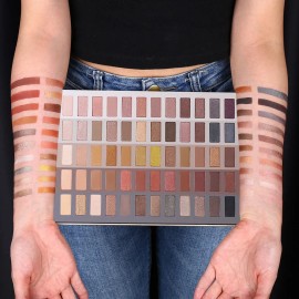 Paleta Sombras 60 Tonos UCANBE Nude Mate Shimmer Vegana Cruelty-Free