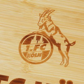 1. FC Köln Chopping Board Bamboo "1. FC Köln"