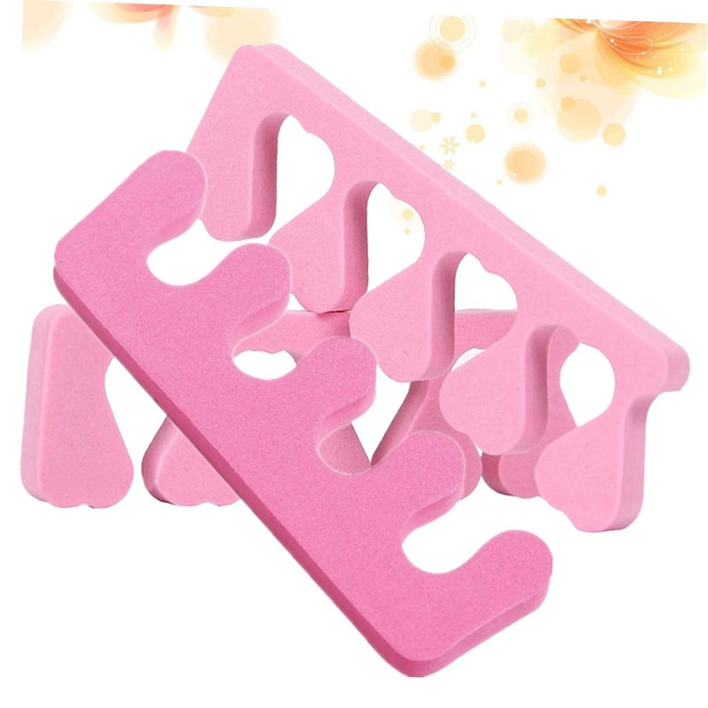 FOMIYES Nail Toe Separators Sponge Finger Separator 20pcs Set Toe