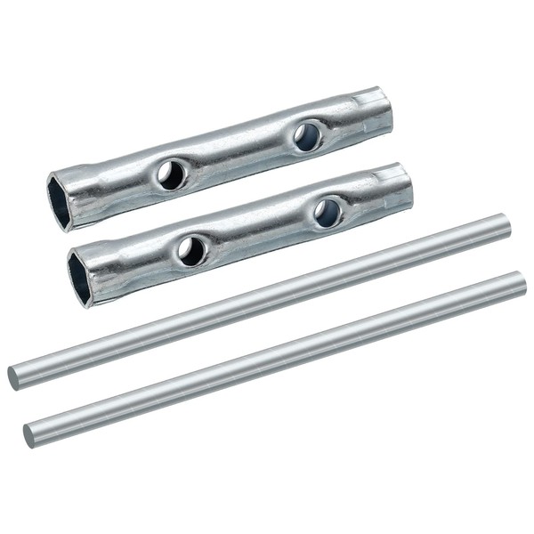 uxcell 8-10mm Ignition Spark Plug Spanner Dual-Ended Wrench Hex Socket