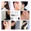 YFFSFDC Fake Earrings, Men's, Non-Piercing, Earrings, Ear Cuffs, Women's, Hoop