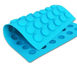 Macaron Edibles Mold, Edible Jellies, Gummies and Candy Mold, 54 cavities - Truffly Made