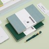 PAPERIDEAS Notebook, A5, Soft Cover, Horizontal Rule, Avocado Green