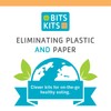 Bits Kits Stainless Steel Reusable Condiment and Snack Containers, Set