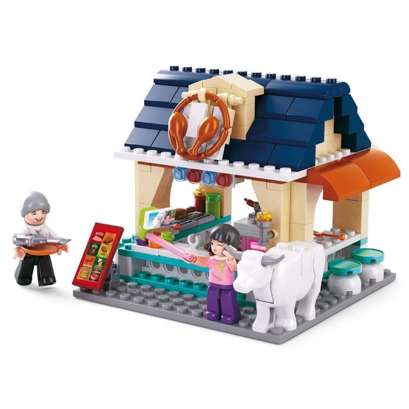 Sluban M38-B0605 Beach Restaurant, Multi-Colors