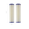 IPW Industries Inc-Pleated Polyester Sediment Water Filter Cartridges Compatible with