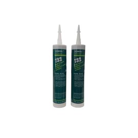 Dowsil 732 Multi-Purpose Silicone Sealant Black 10 oz (2-Pack)