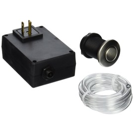 Mountain Plumbing MT951/BRS Classic Touch Waste Disposer Air Switch, Brushed Stainless