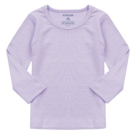 AVAUMA Baby Boys Girls Pajama Set Kids Toddler Snug fit Ribbed Sleepwear pjs for Daily Life Style (XS/Light Purple(L))