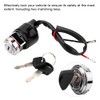Motorcycle Ignition Switch with 2 Keys fit for Honda CB100