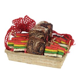 Happy Holidays With Color Gourmet Gift Basket
