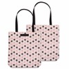 AMÉLIN ARCHIVE Vintage Inspired Double-Sided Canvas Tote Bag for Women,