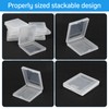 Anseom Cases for Gameboy, Pack of 10 Transparent Protective Cases,