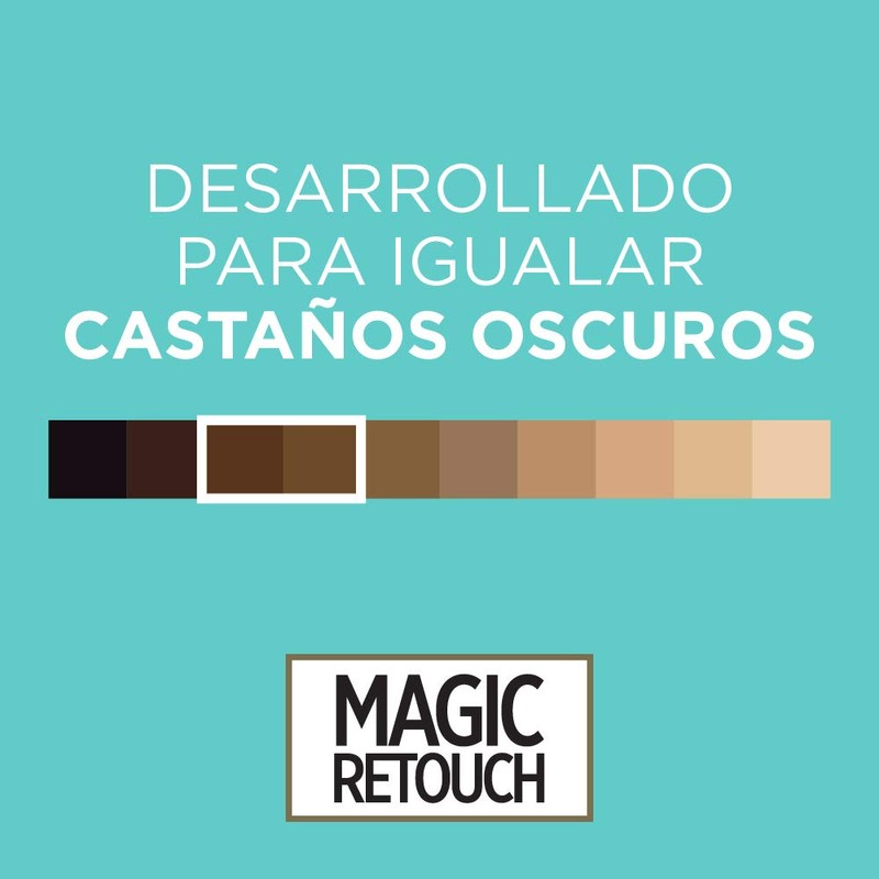 Retocador de raíces Magic Retouch L'Oréal Paris Tono Castaño, 75ml