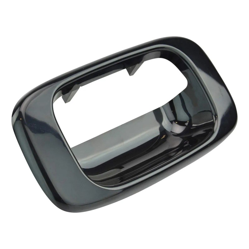 Bisel De Manija De Puerta Trasera Negro Para Chevy Silverado