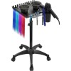 Professional Barber Trolley Height Adjustable Rolling Salon Tool Tray Cart