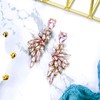 BriLove Women's Wedding Bridal Jewellery Rhinestone Crystal Teardrop Multi Marquise