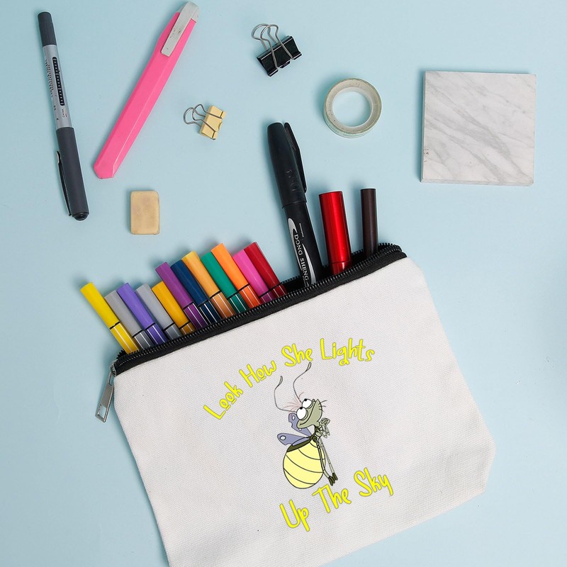 WZJHCL Ray Firefly Makeup Bag Ray Love Evangeline Cosmetic Bag