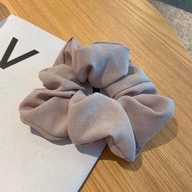 WHITE FANG ZA080 Women's Scrunchie Hair Rubber Solid Colorful, Stylish, Cute, Hair Access, Women's
