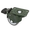Manganese Steel Bracket 3 inches Bearing Caster Wheels TPR Trolley