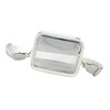 Clear Shoulder Bag PVC Zippered Waterproof Stadium Approved Purse for