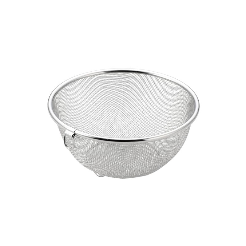 Yoshikawa SJ1381 Just Fit Round Colander, 7.1 inches (18 cm)