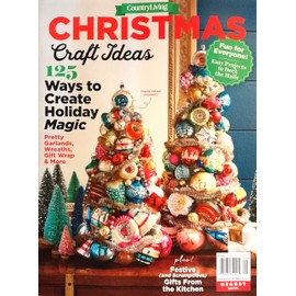 Country Living Christmas Craft Ideas Magazine Issue 09 Year 2023
