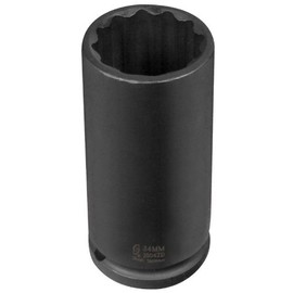 Sunex 2804zd 12-Inch Drive 32-Mm 12-Point Deep Spindle Nut Socket