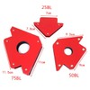 TEHAUX Welding Magnets Strong Hold Magnetic Welding Square Holder 50lb