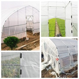 NUOLUX House Packers, Vinyl Packers, 30 Pieces, 0.8 inches (20 mm), For Pipe Houses, Film Fasteners, For Vinyl Houses, Gardening, Posts, Fixing, For Vegetable Gardens, Agricultural Use, Rain Guard