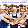WVD 8 Pcs Hard Hat Sweat Bands, Cotton Hardhat Sweatbands,